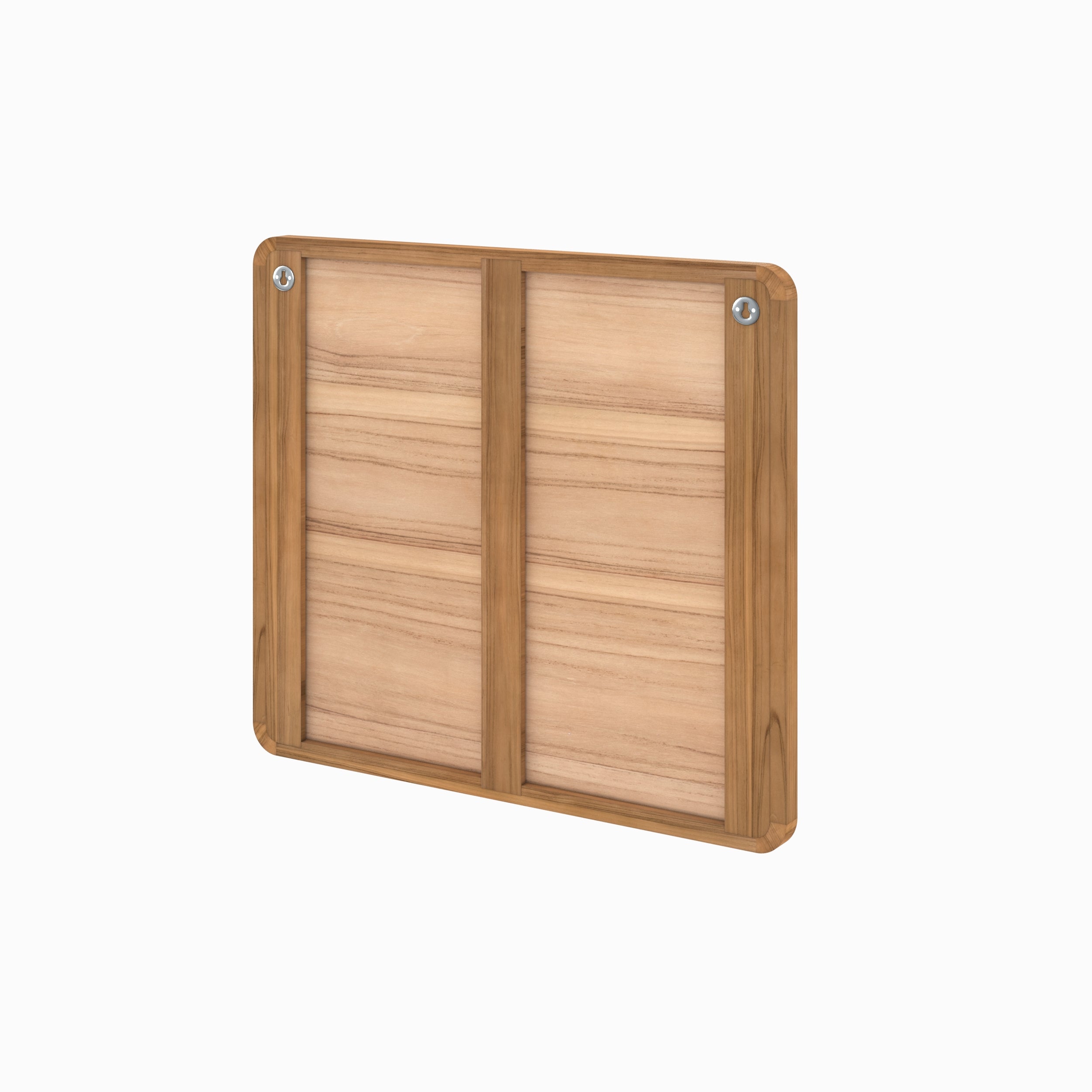 Specchio da parete in legno di teak Vea per bagno