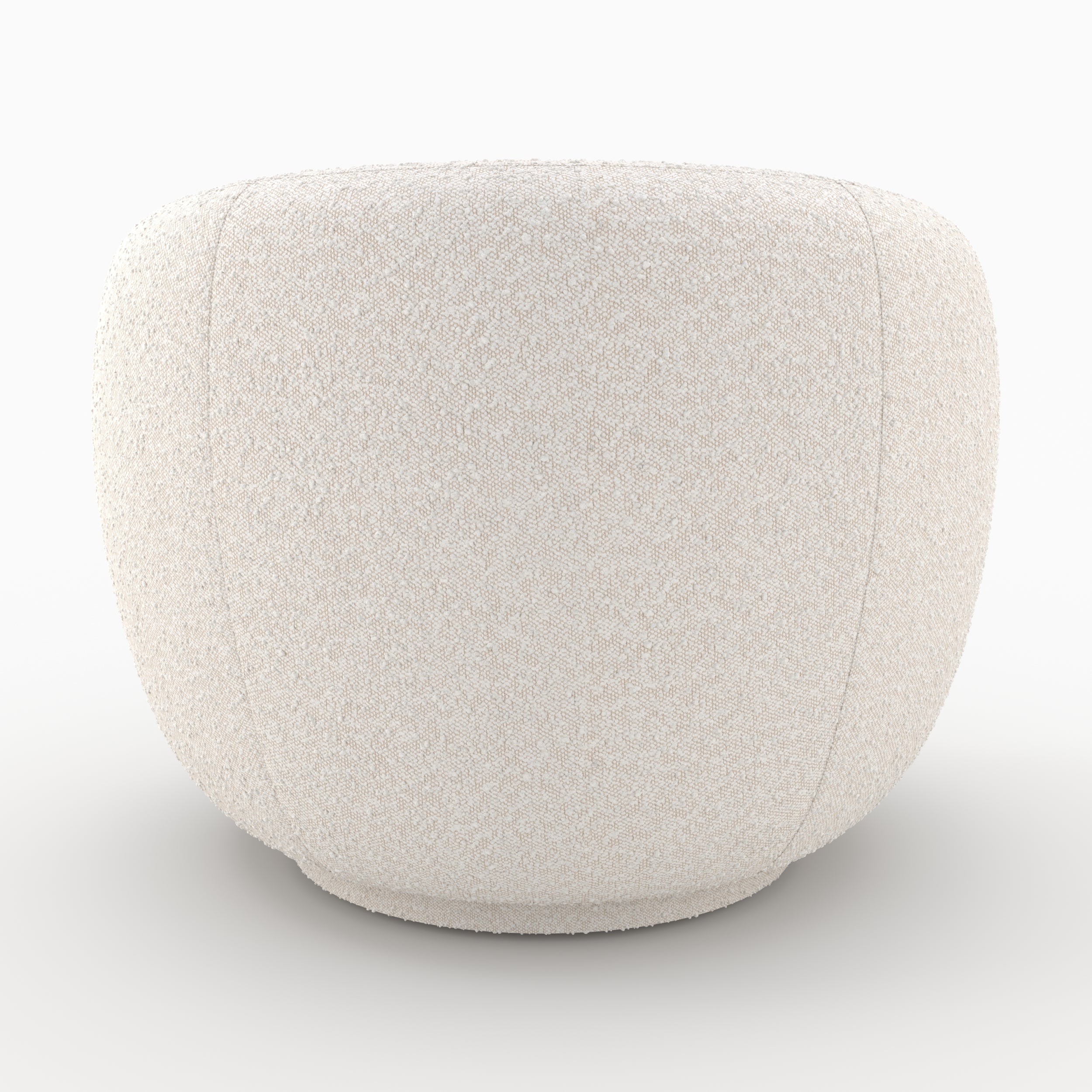 naya tissu boucle blanc fauteuil rendez vous deco salon