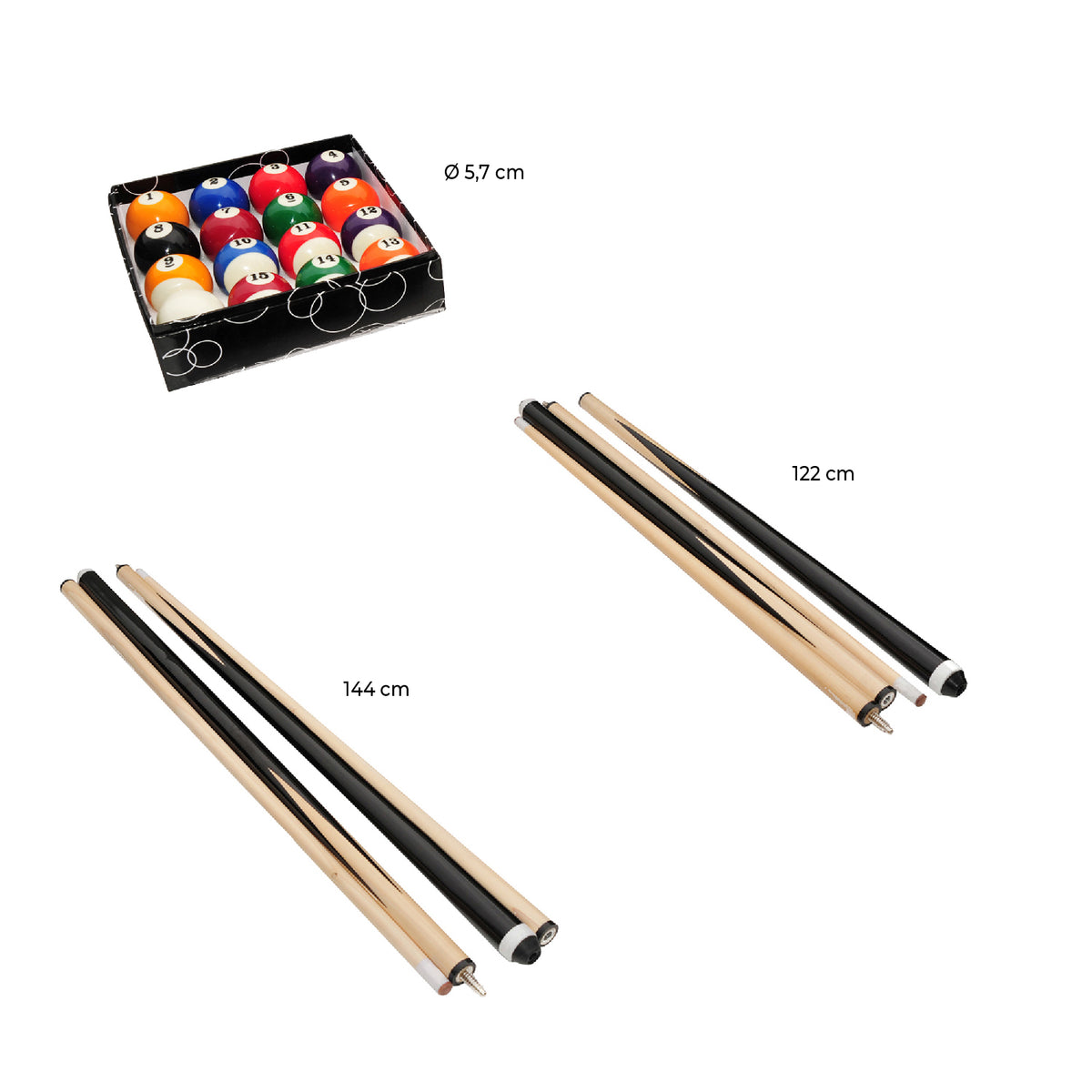pack complet billard americain seattle