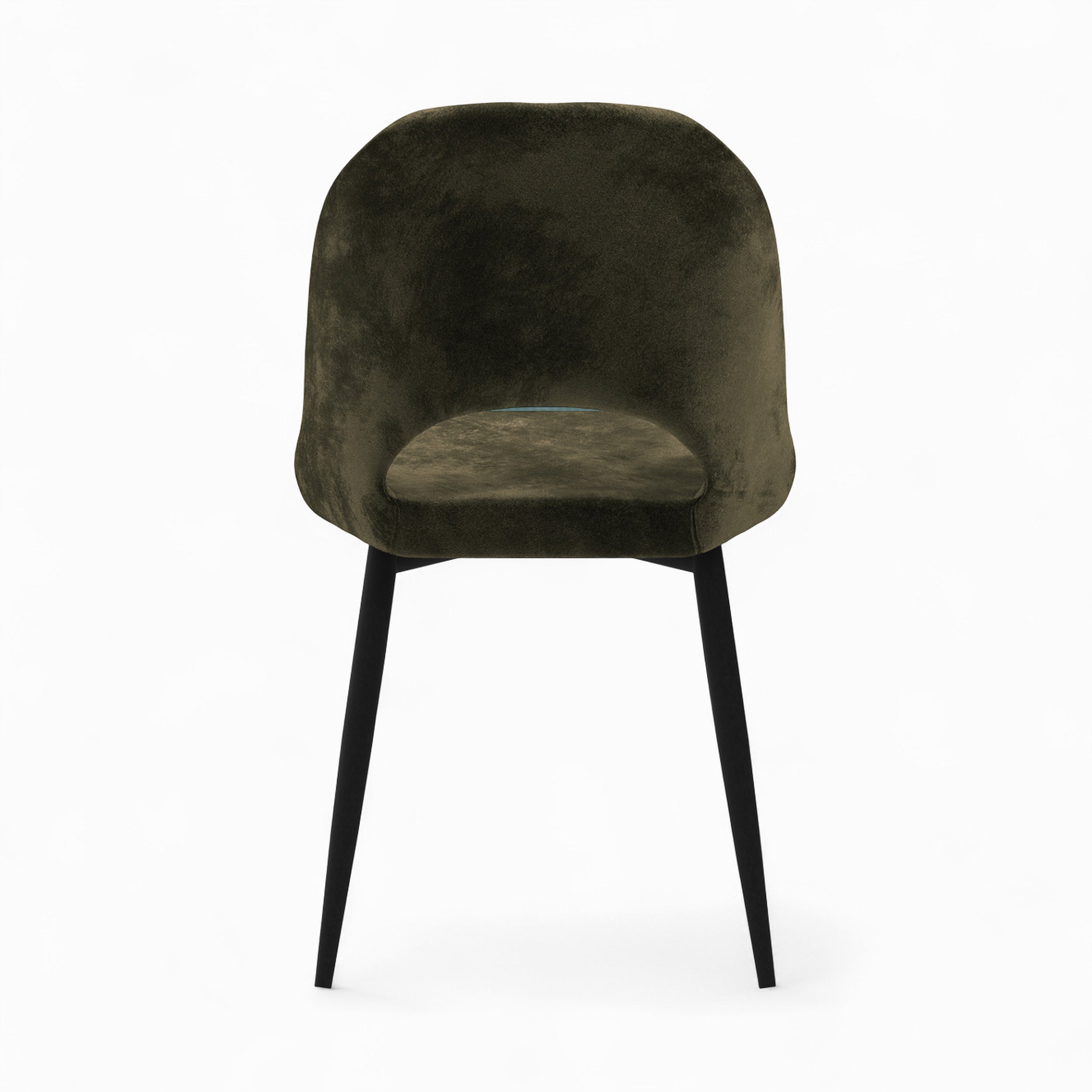 penelope 4 pieces 2 chaises 2 tabourets velours vert