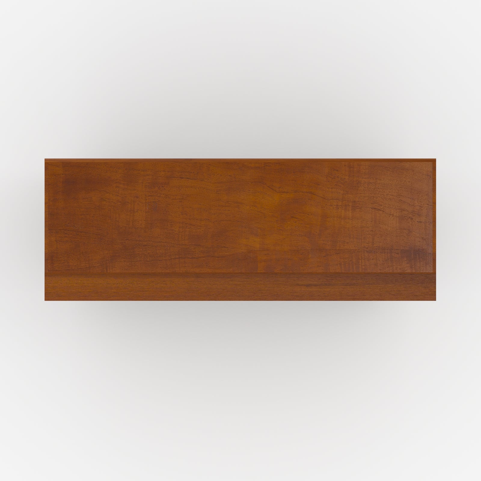 petit buffet teck massif 2 portes coulissantes waya rdv deco