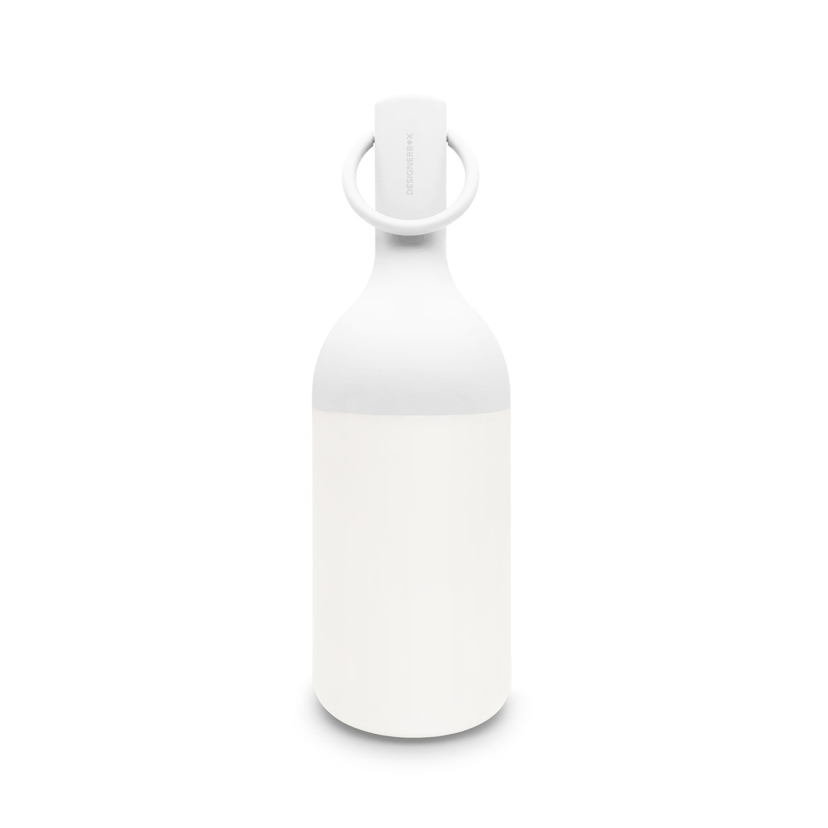 Petite lampe nomade Elo en plastique blanc - Maison Pavane