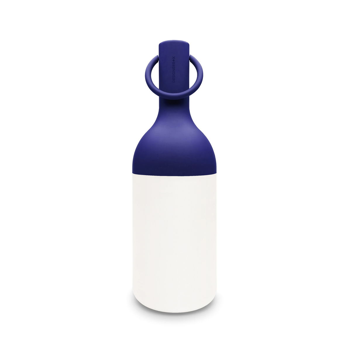 Petite lampe nomade Elo en plastique bleu - Maison Pavane
