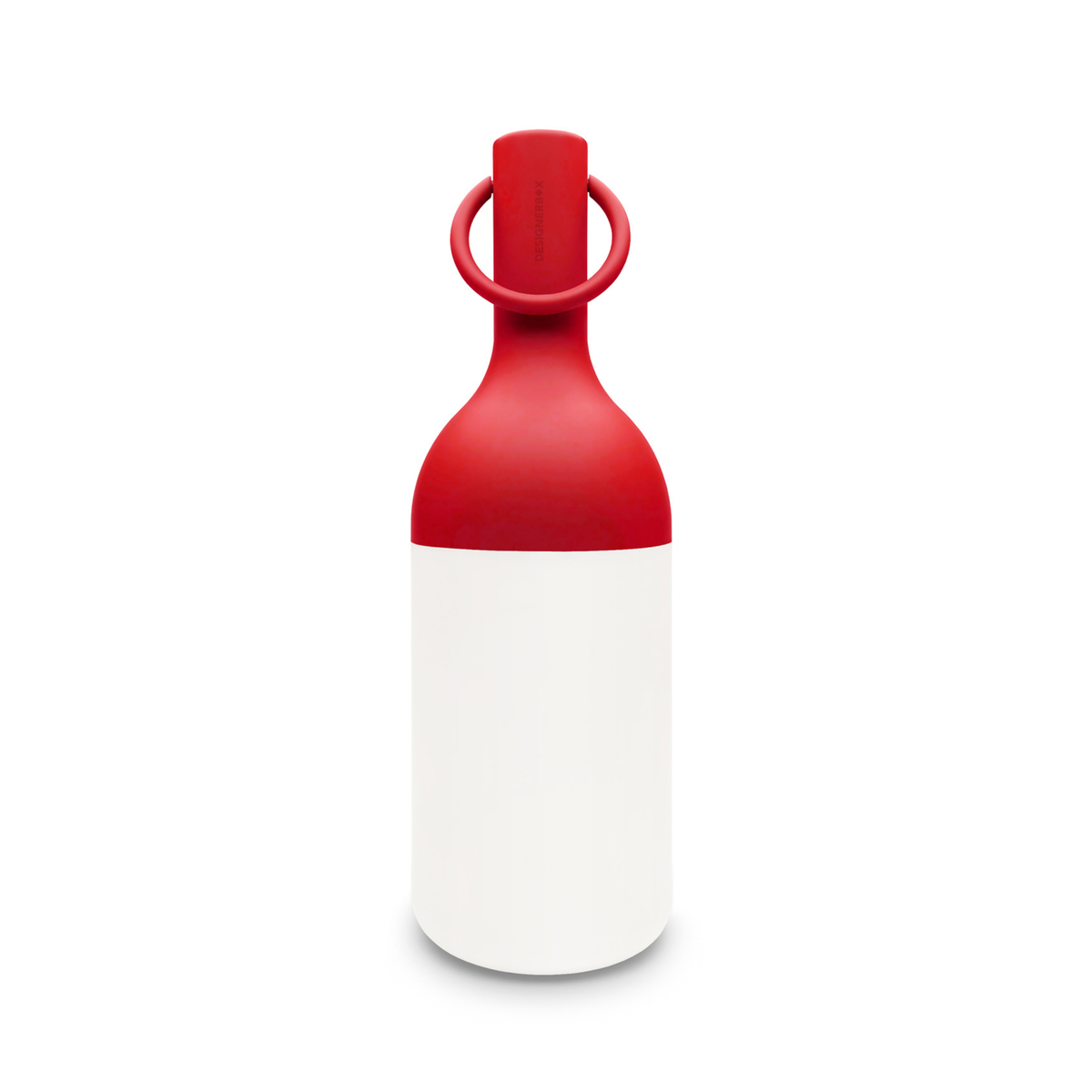 Petite lampe nomade Elo en plastique rouge - Maison Pavane