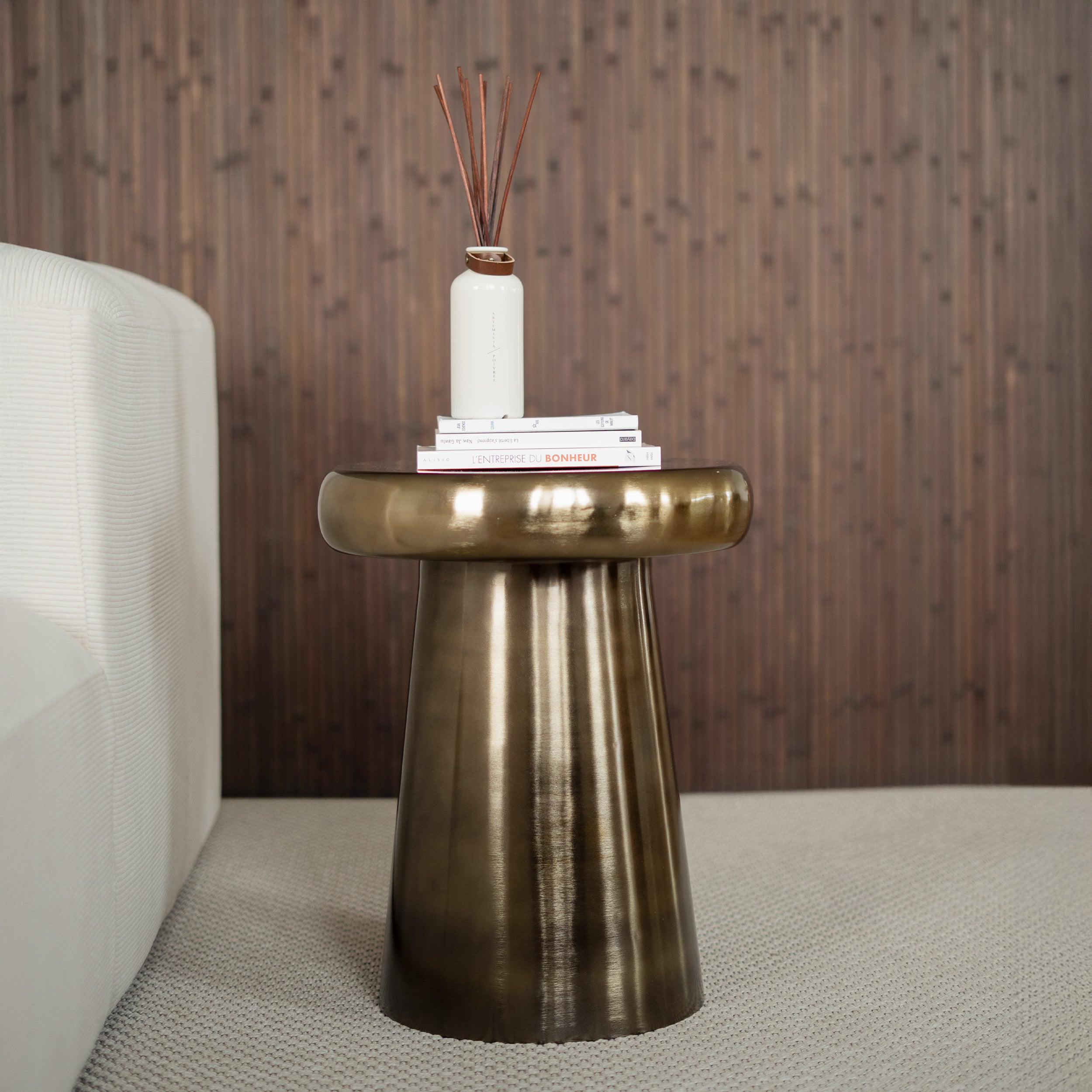 Petite table doré Anouck ambiance