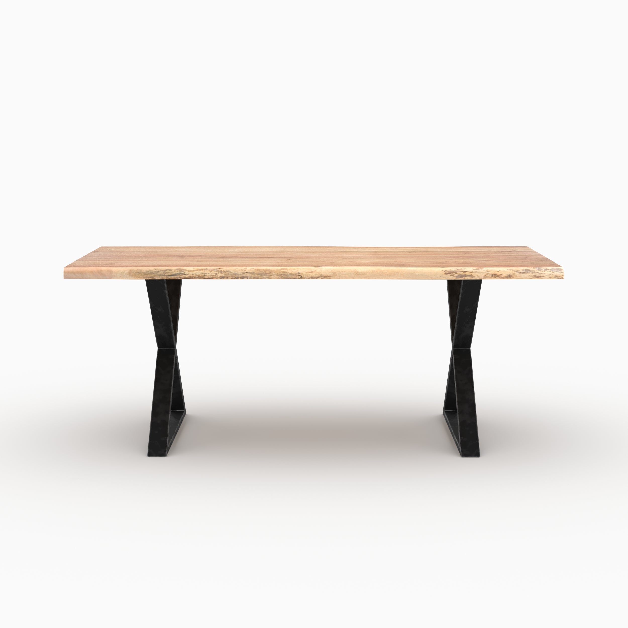 Table gia bois massif rectangulaire 6 places