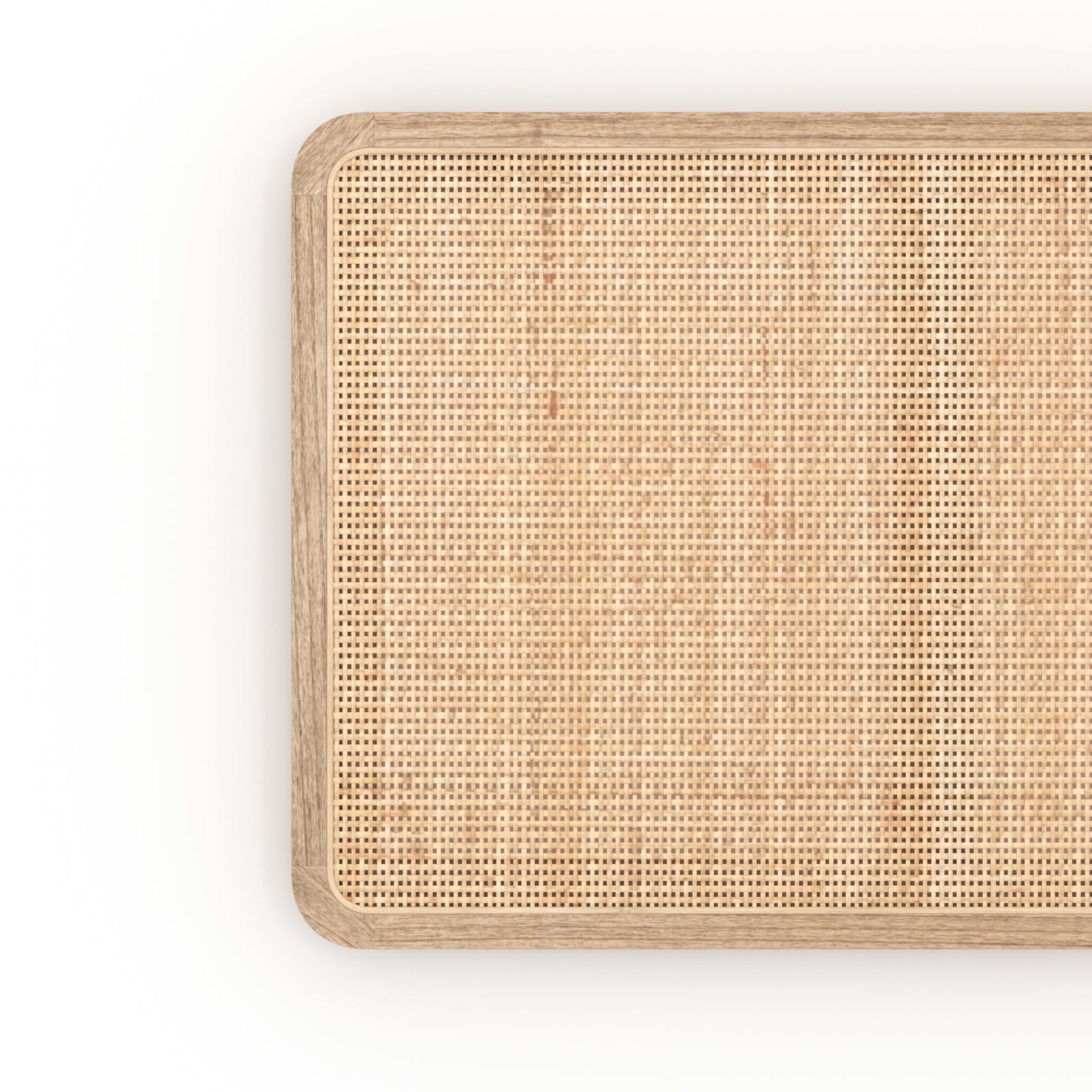 Rotin naturel tête de lit khao 140cm bohème