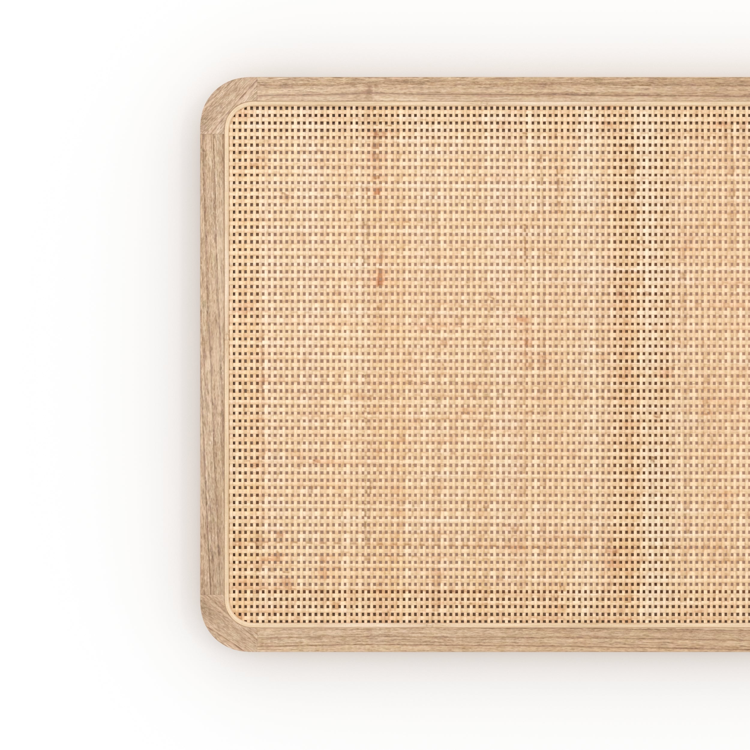 Rotin naturel tête de lit khao 140cm bohème