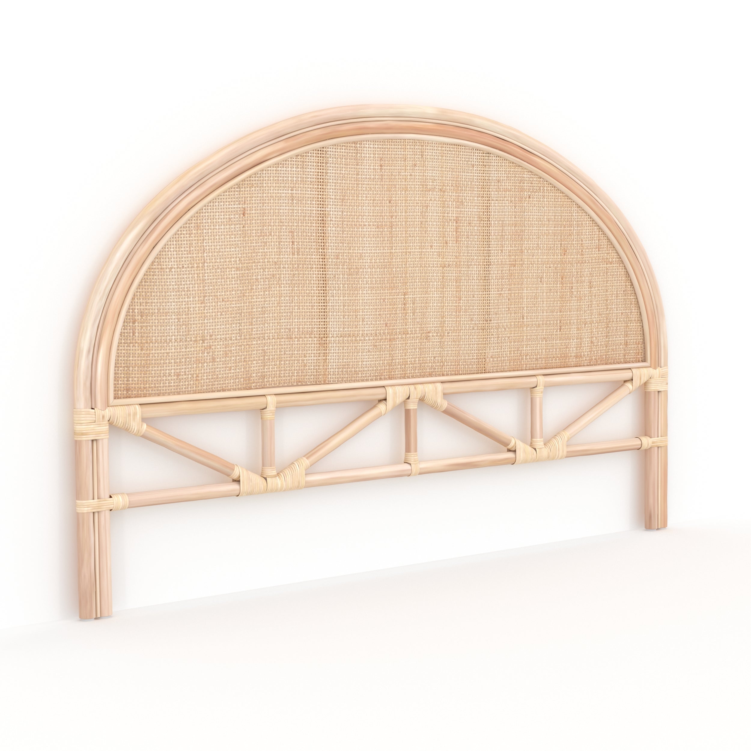 rotin tete de lit madya naturel 160cm
