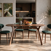 Salle à manger table en bois 6 places Paula – Maison Pavane