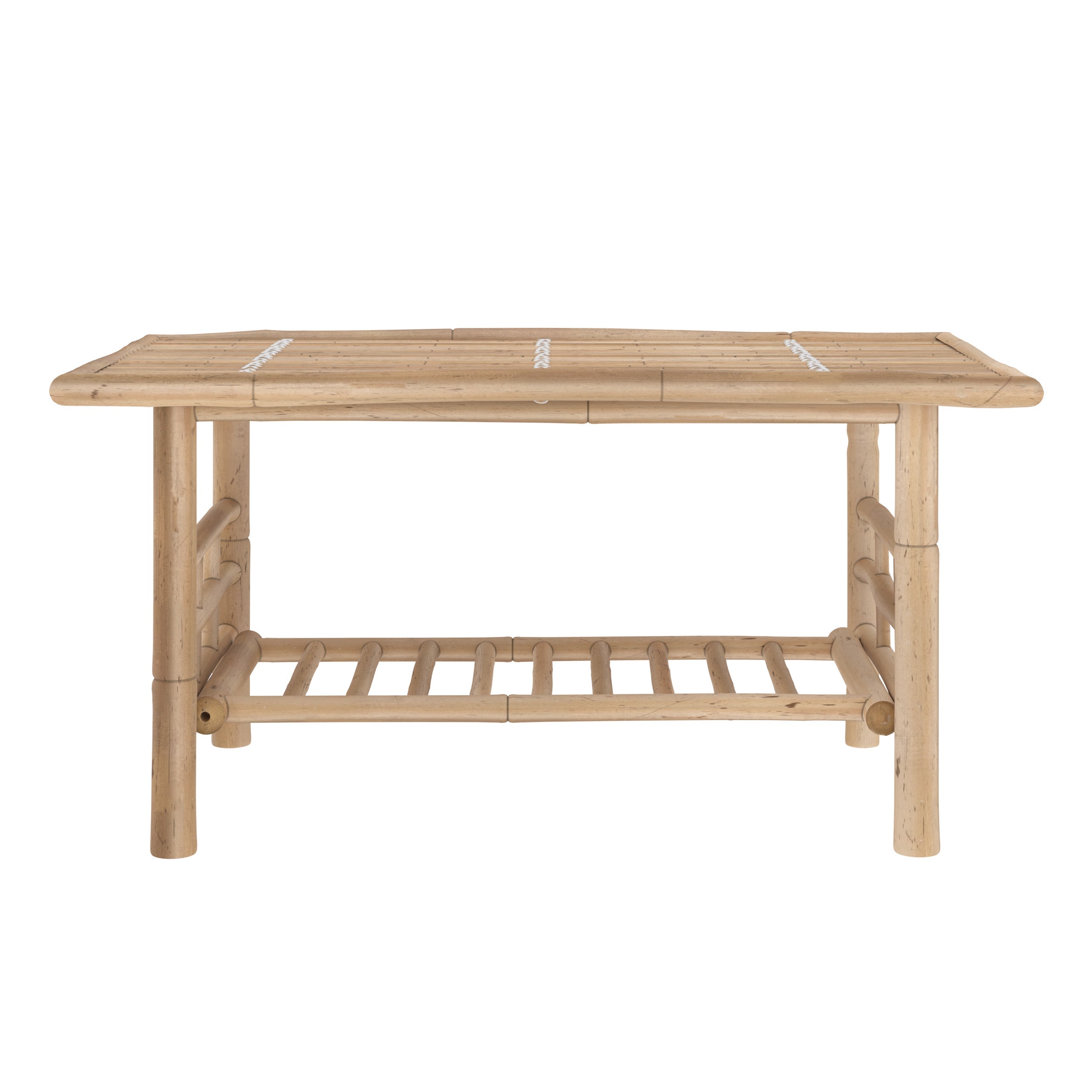 Salon de jardin bambou d angle Vadella