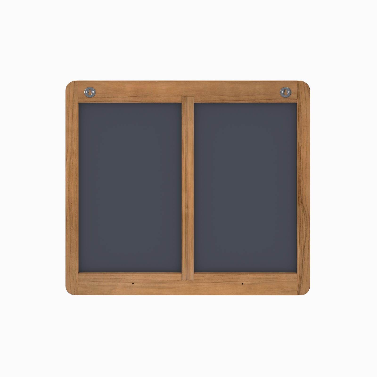 Specchio da bagno a parete rettangolare in legno Nymphea