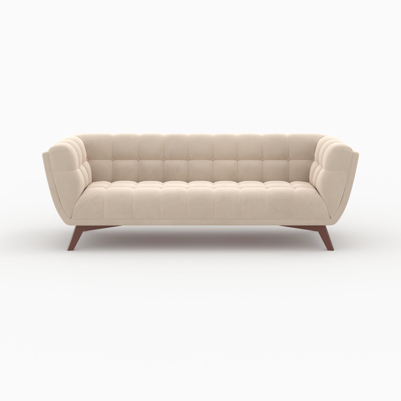 Set canapé fauteuil Mona beige velours