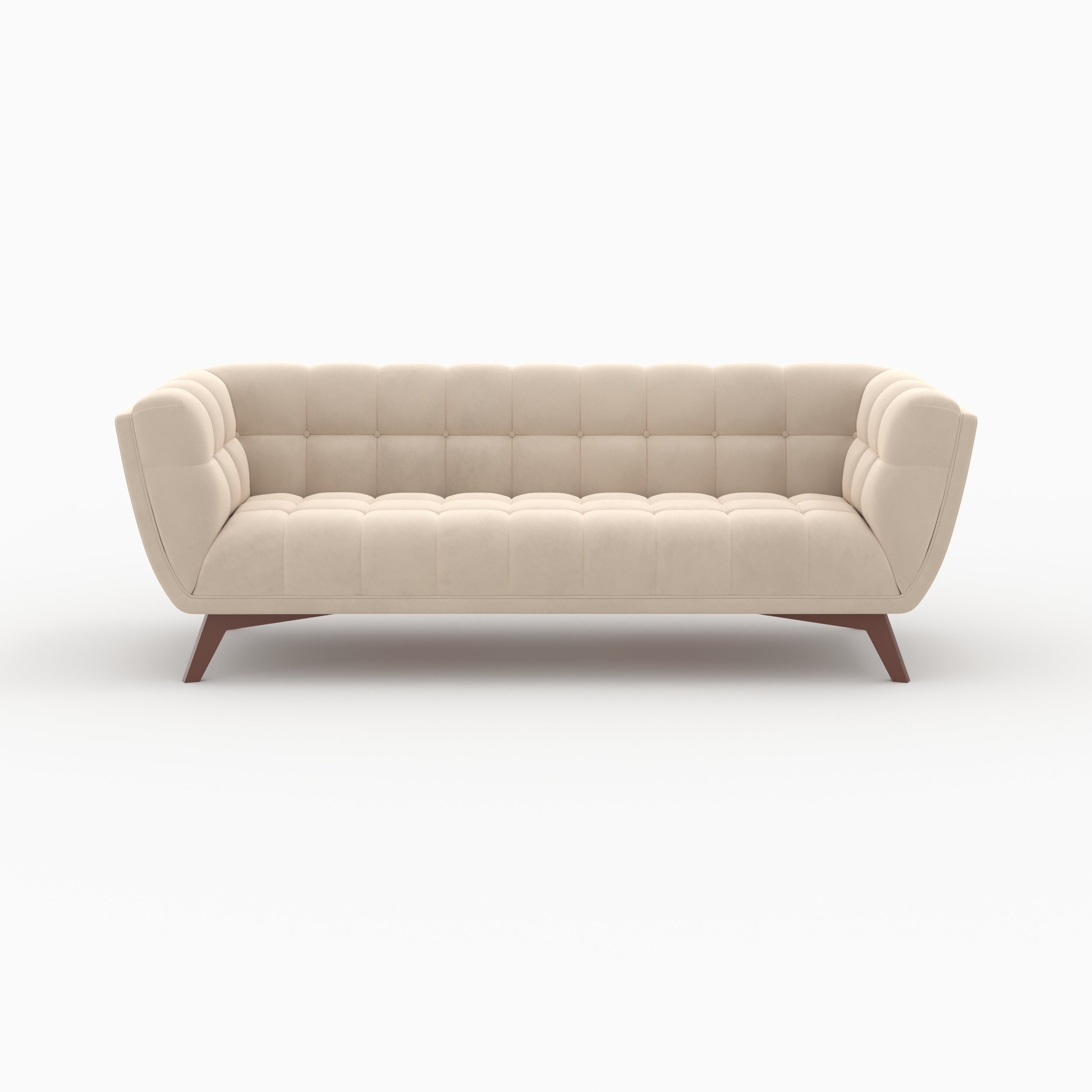 Set canapé fauteuil Mona beige velours