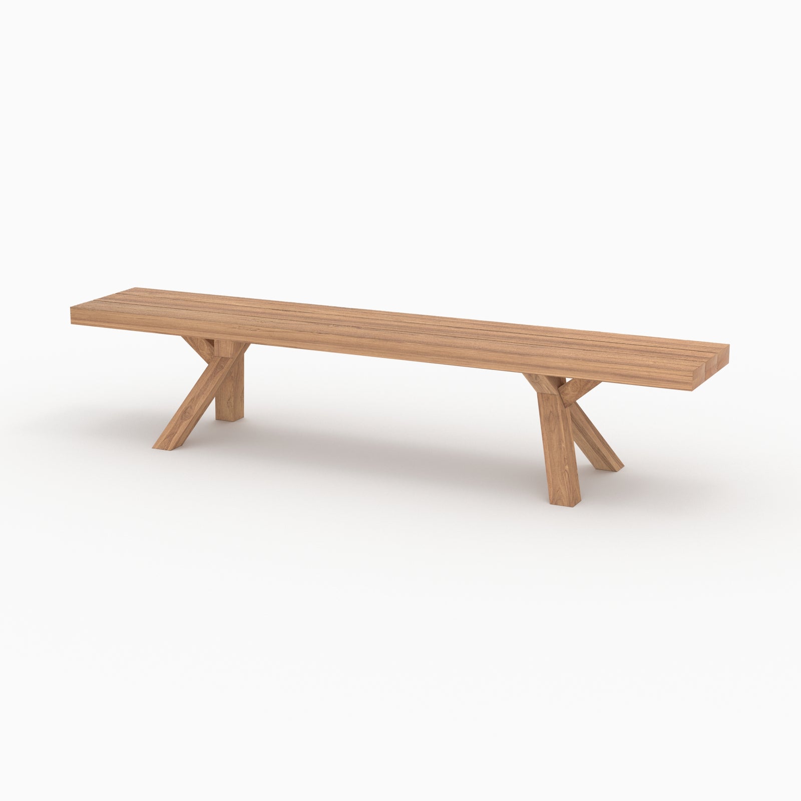 soraya table et bancs de jardin 10 personnes en bois de teck recycle