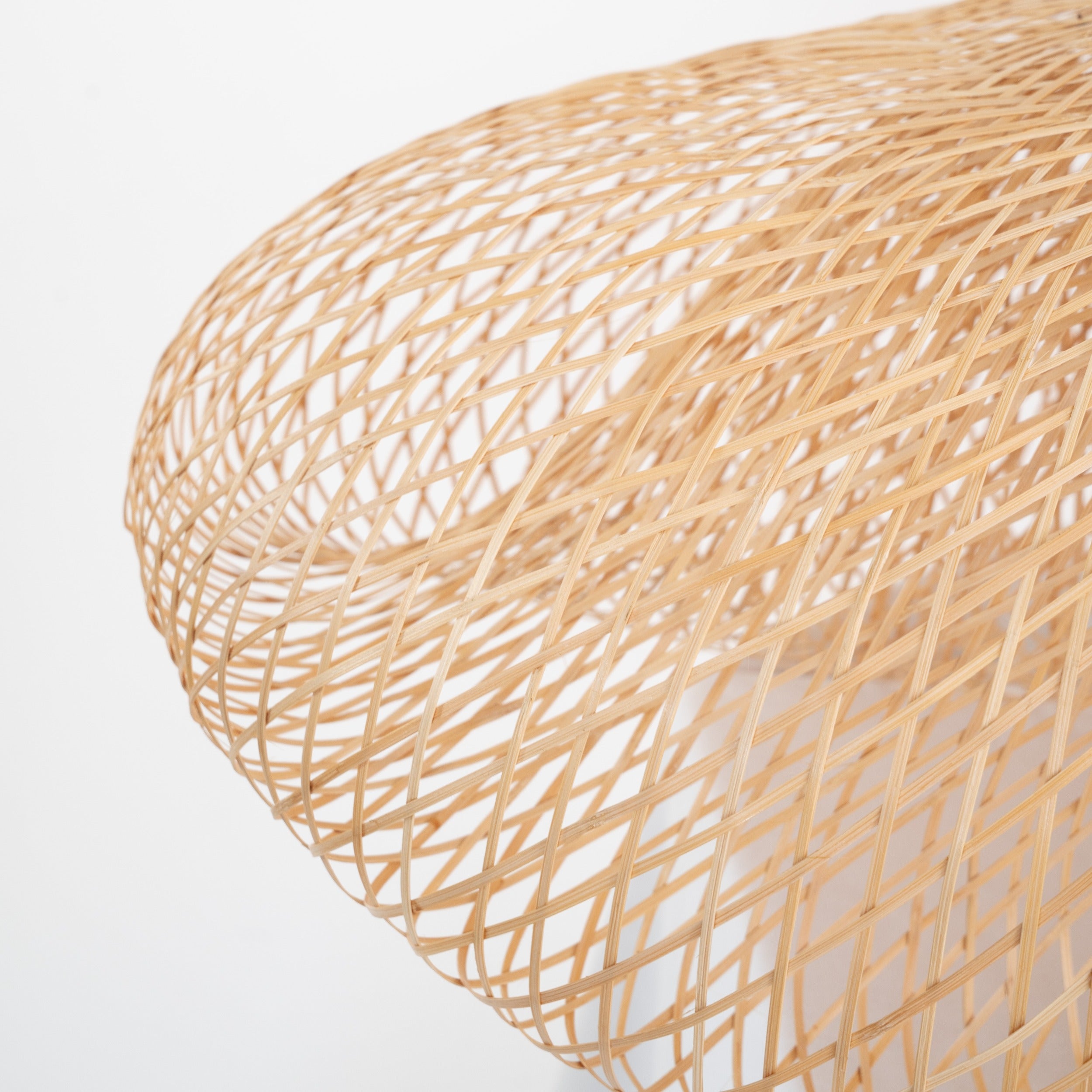 sospensione anya in bambù naturale e metallo d88 cm