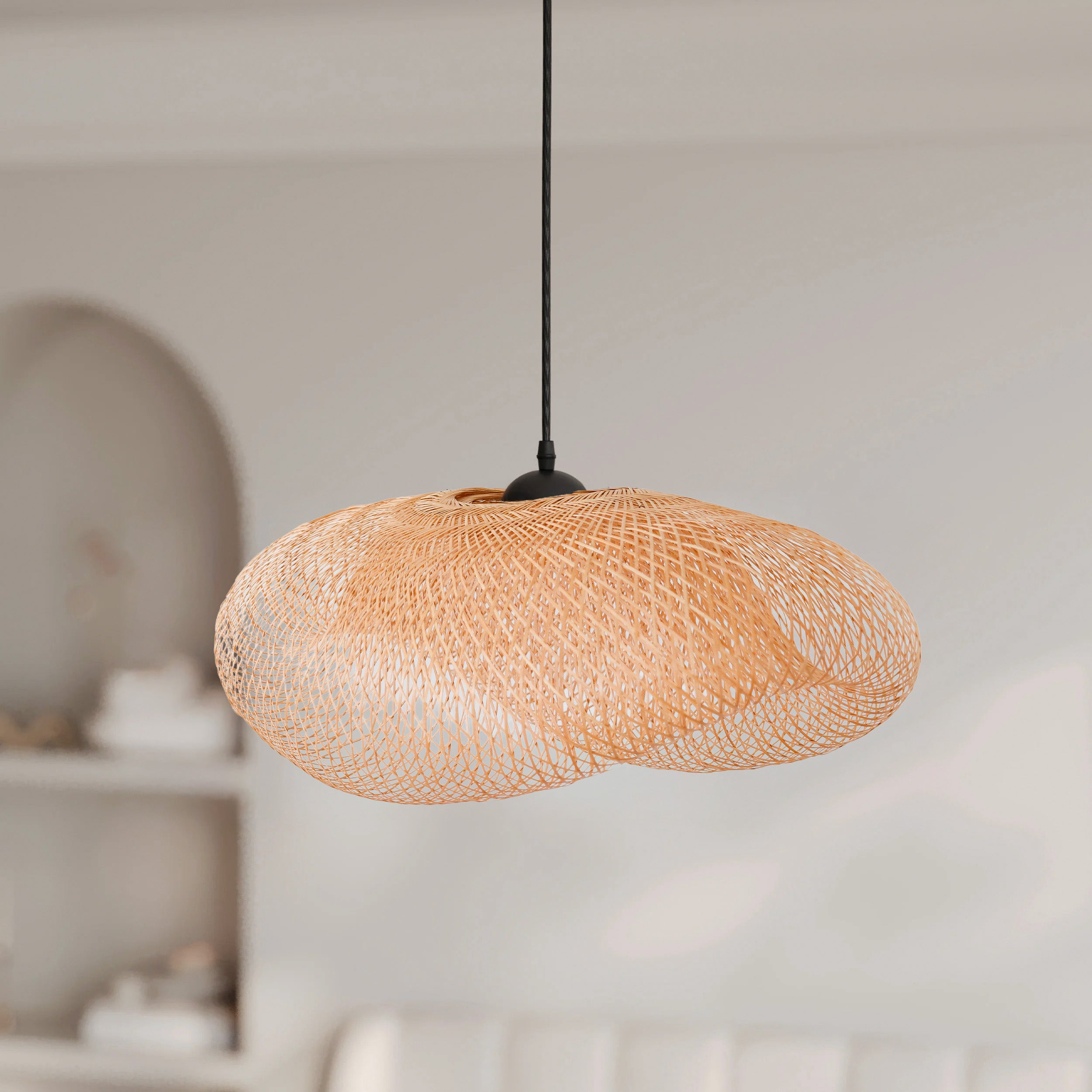 Suspension en bambou