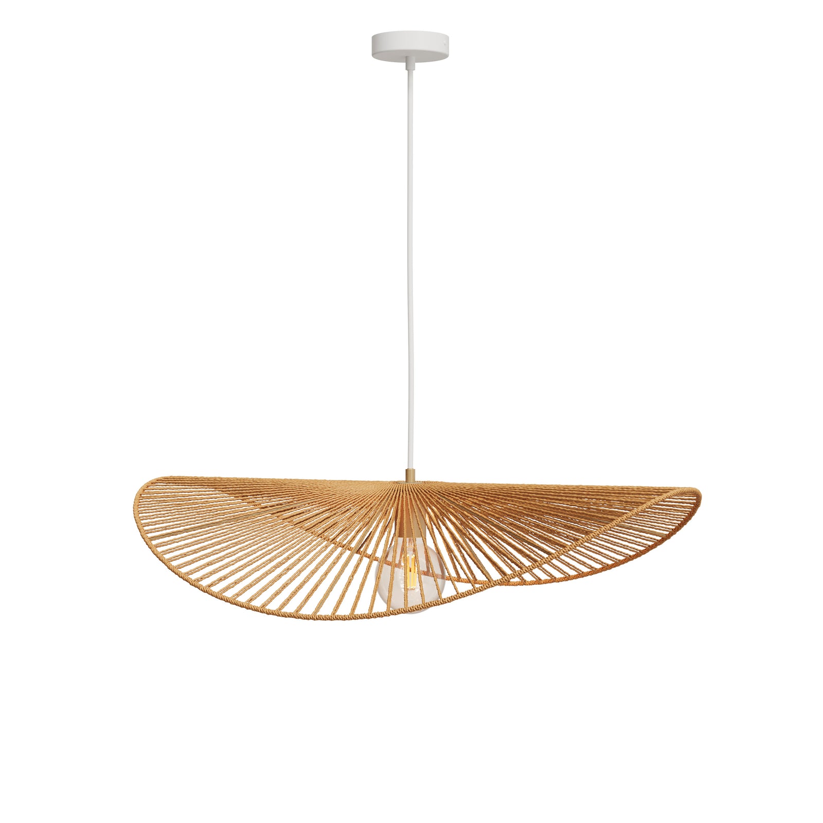 suspension mada corde beige