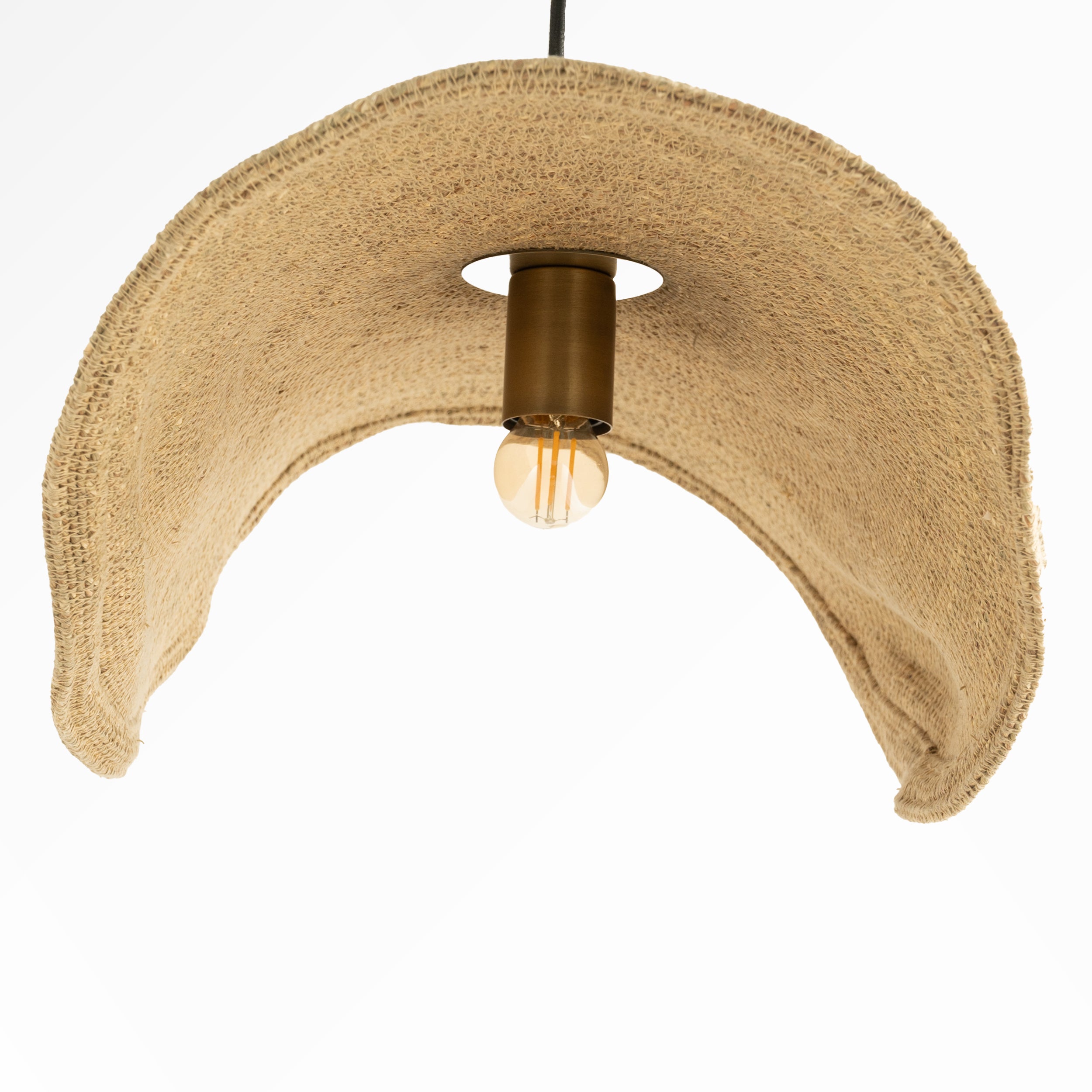 sospensioni modulabili in materiale naturale da 91 cm maho