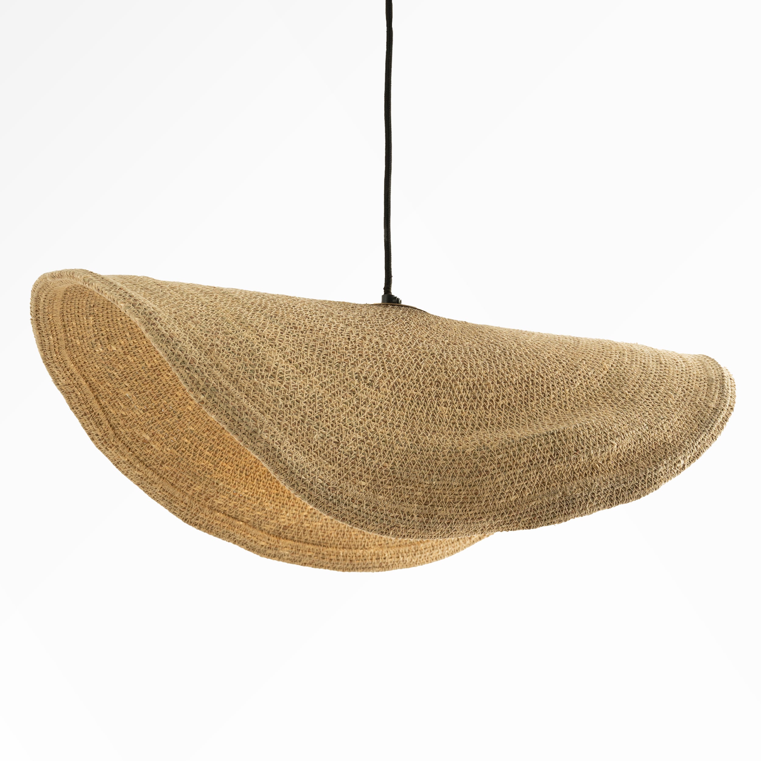 sospensioni modulabili maho in materiale naturale di 91 cm
