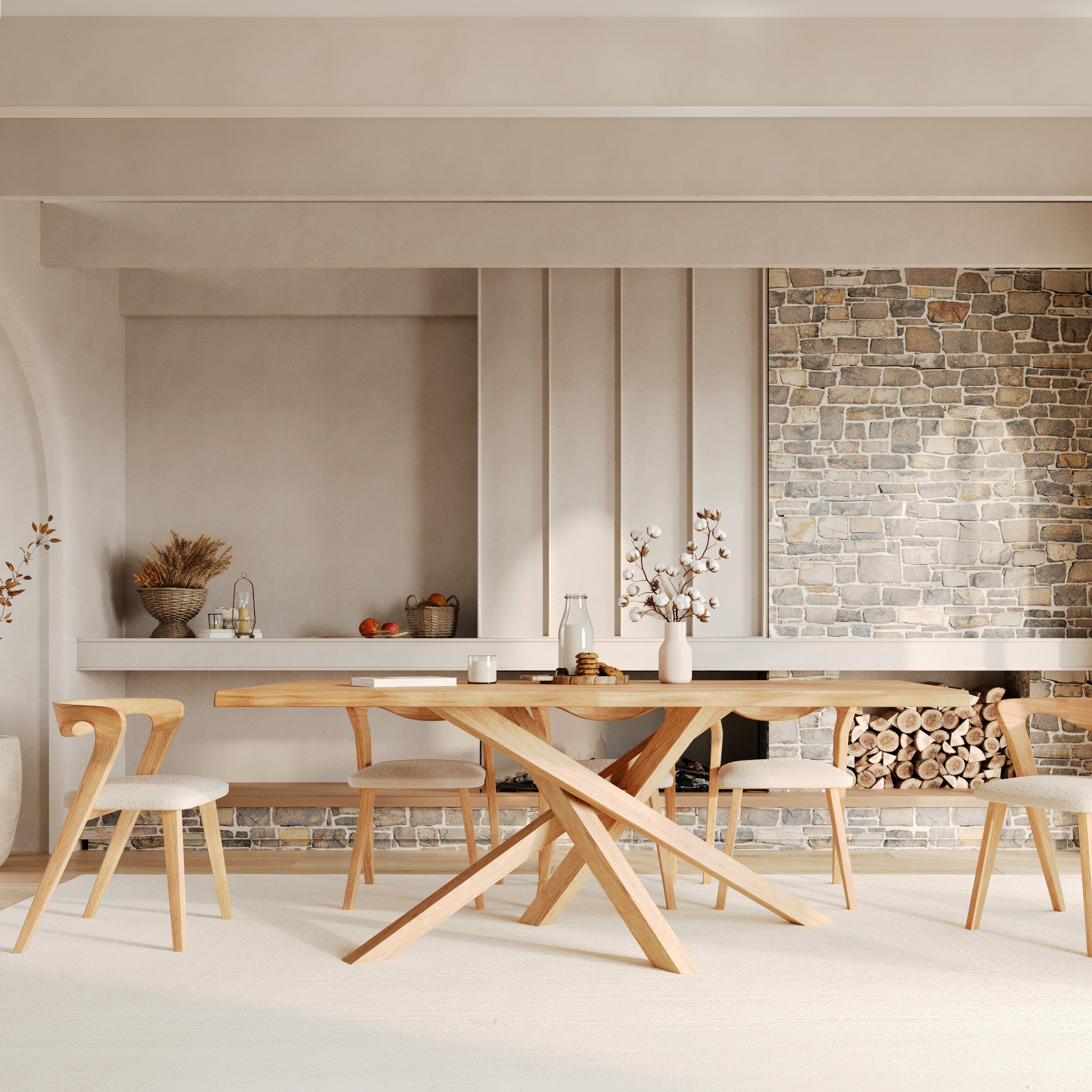 table 8 places bois clair hevea massif robin