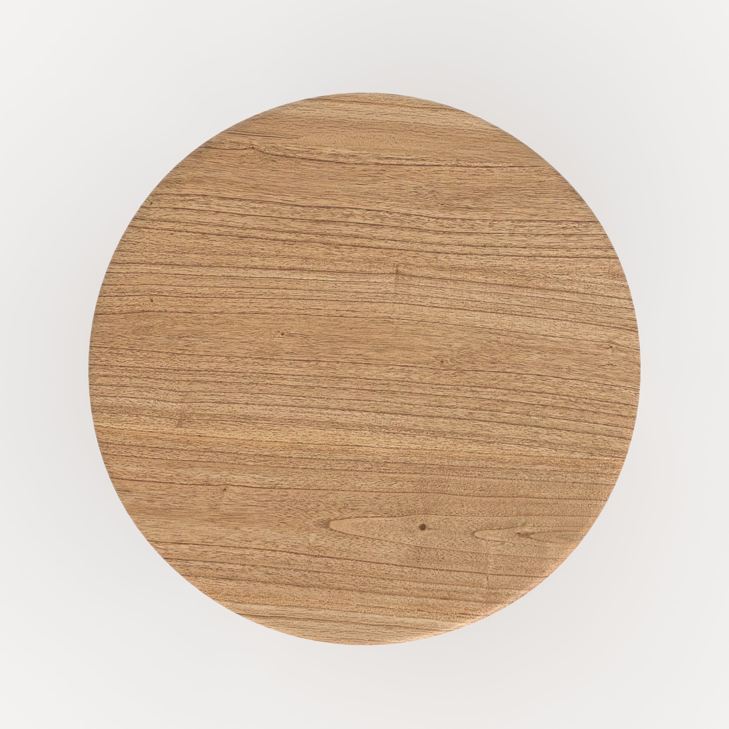 Table d'appoint ronde Néa en bois clair D40 cm
