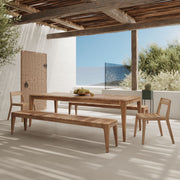 Table banc chaise jardin bois teck