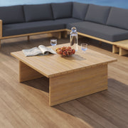 table basse bois acacia seya rdv deco jardin exterieur
