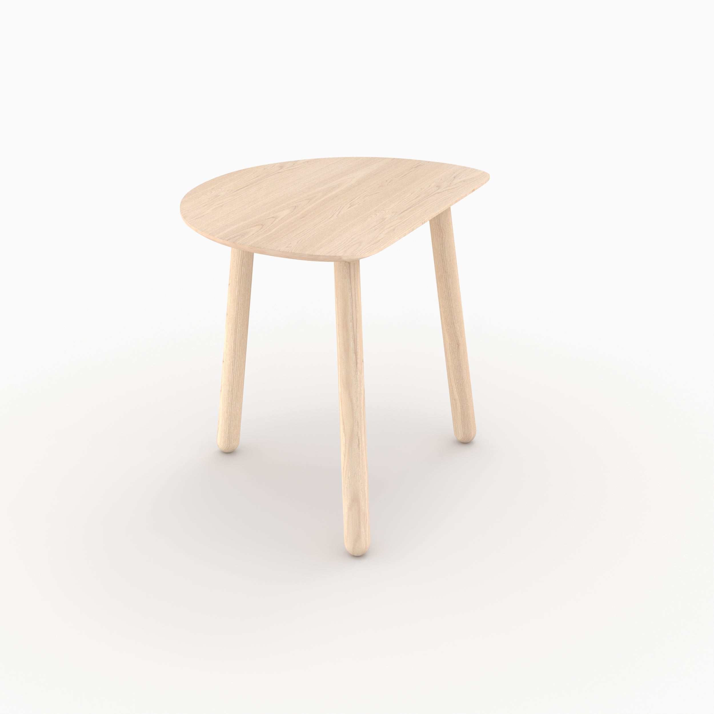 tavolino in legno chiaro set di 2