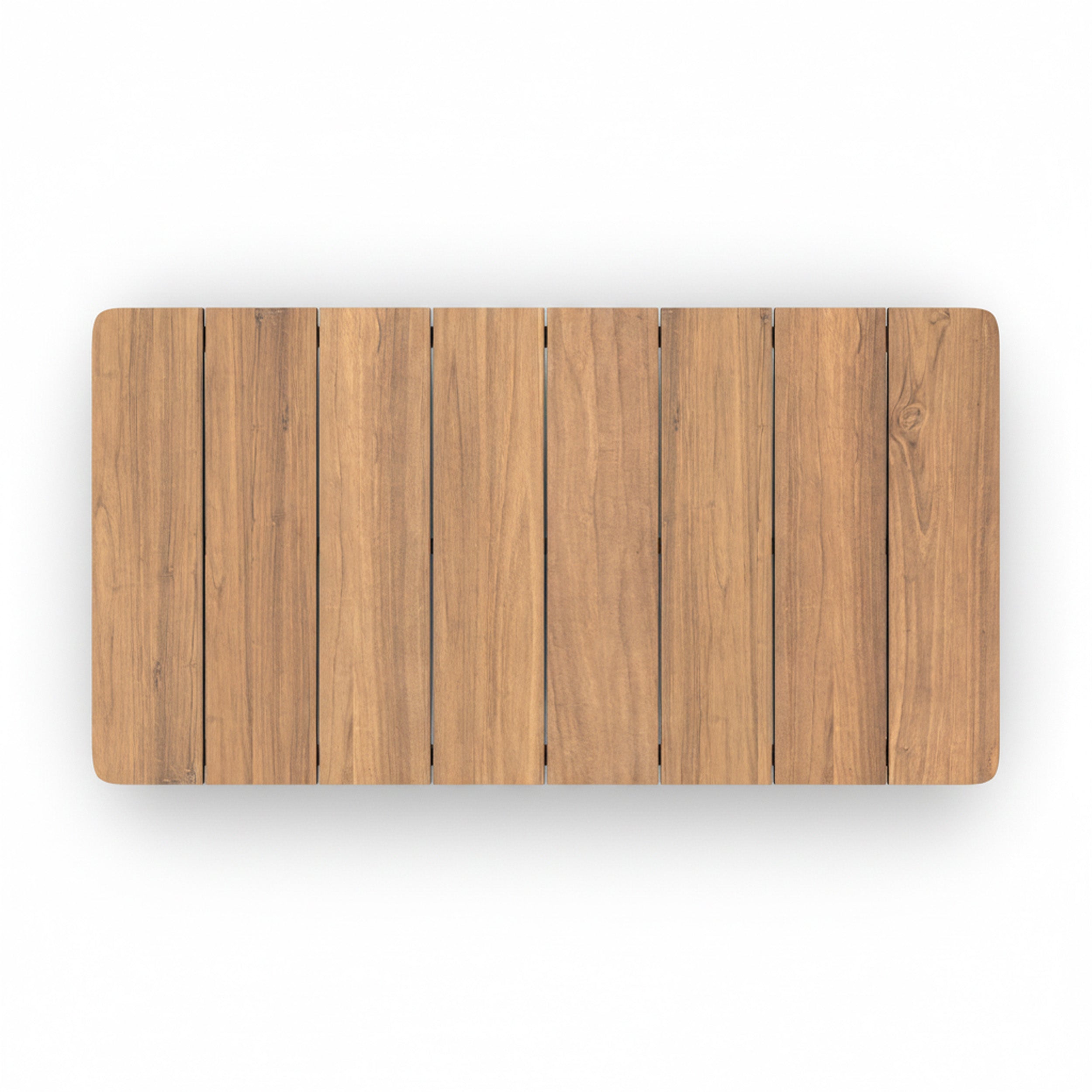 Table basse de jardin bakole rectangulaire en bois