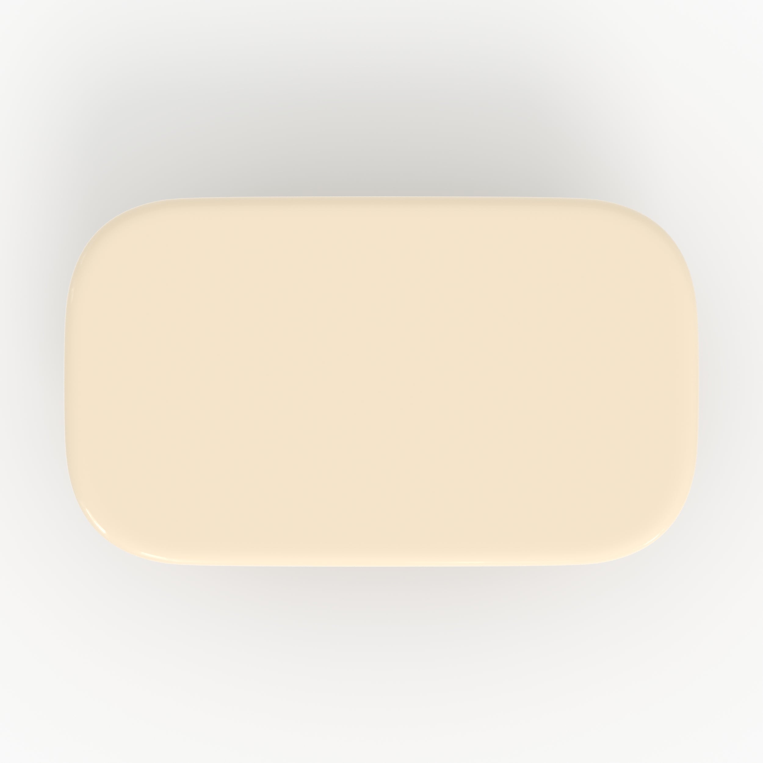 Table basse Lolly rectangulaire laquée blanche en MDF