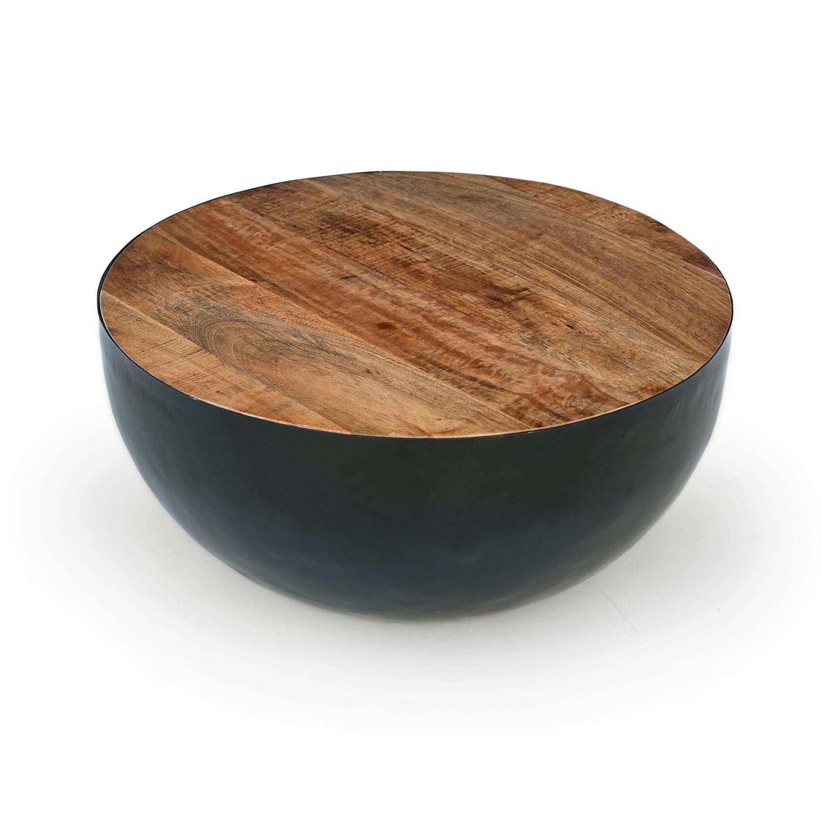 Table basse métal et bois – Maison Pavane
