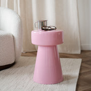 Table basse rose pale