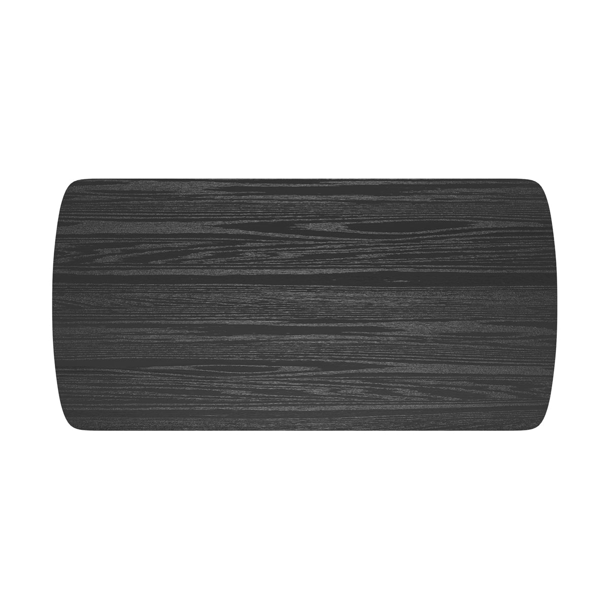 tavolino Suly nero in legno rettangolare