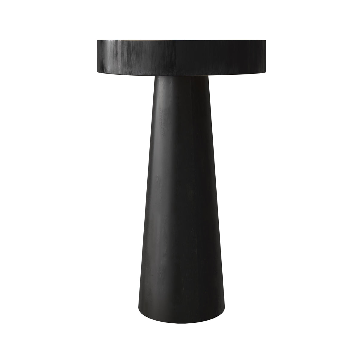 tavolino in legno nero dipinto janah