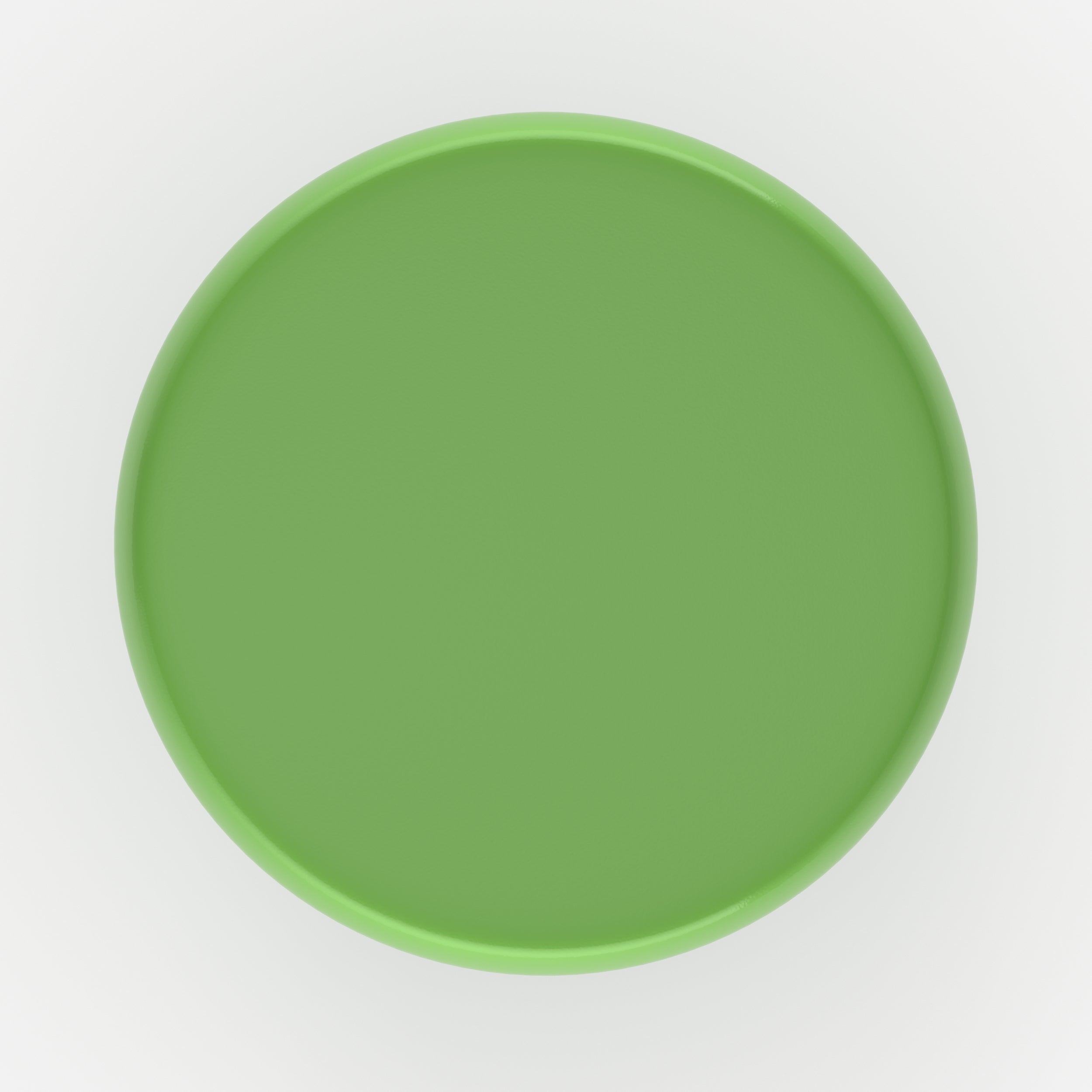 table d appoint metal vert fluo ronde anouk