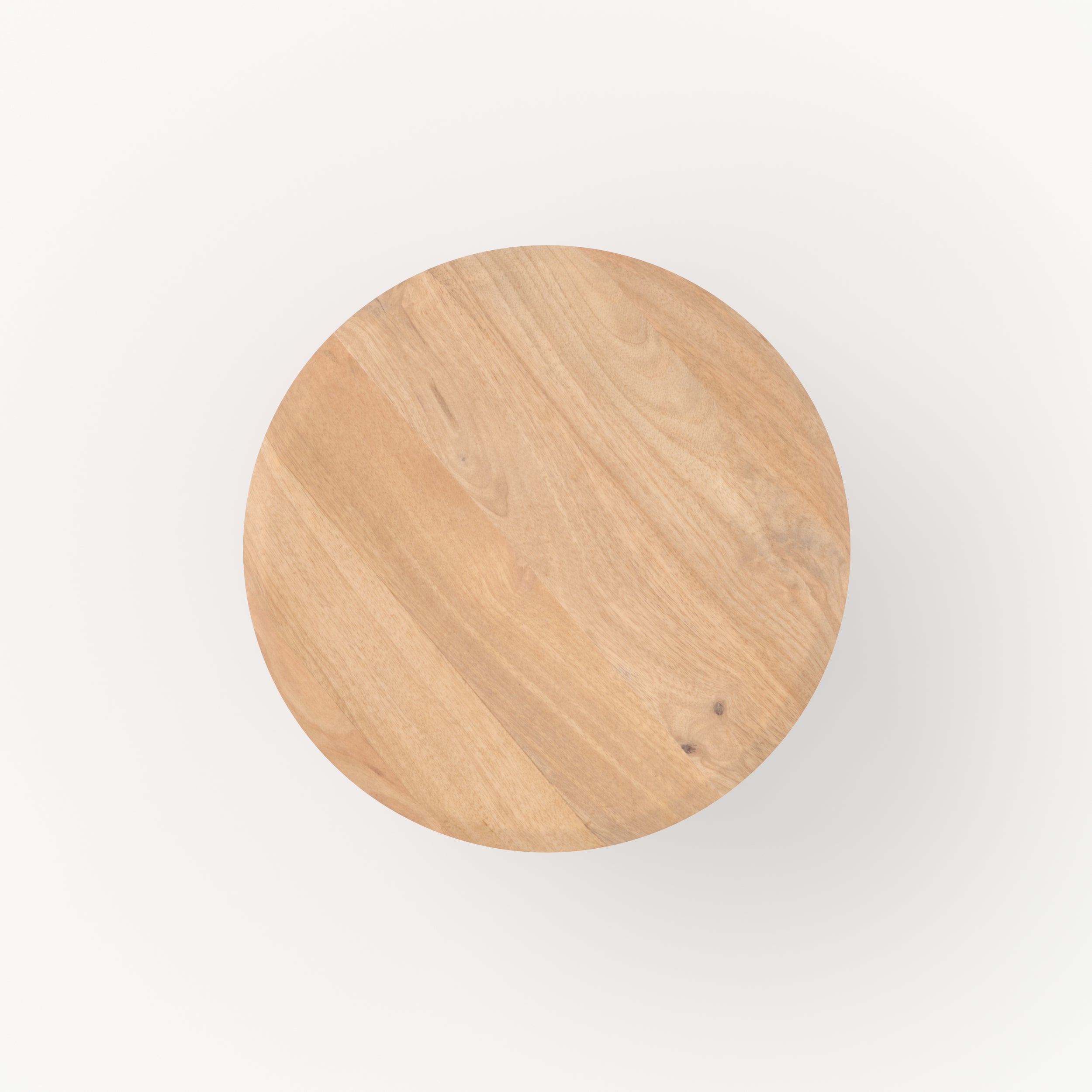 table d appoint sacha en bois de manguier diametre 40 cm rdv deco
