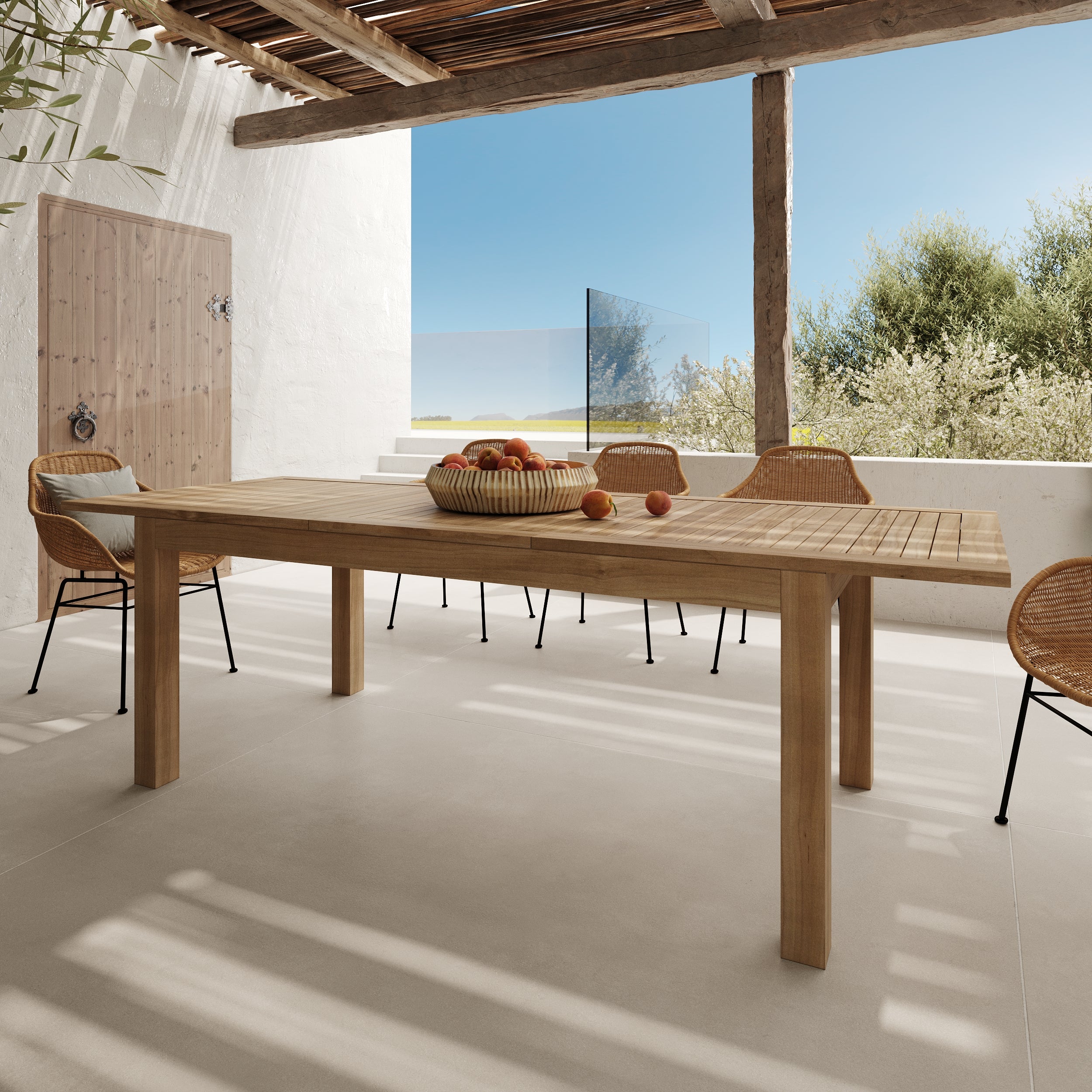 Table d extérieur Nido bois