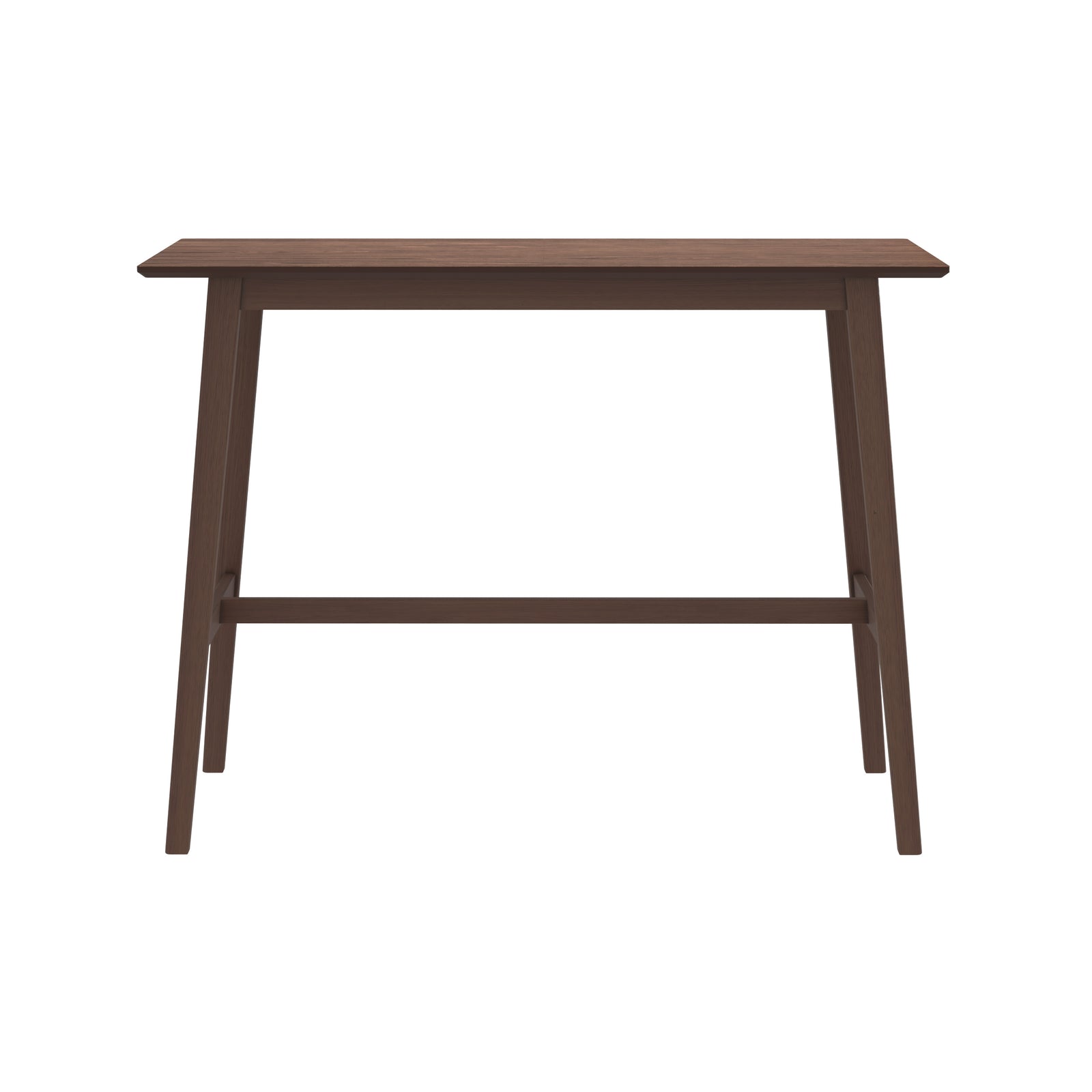 table de bar buvette en bois fonce