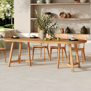 tavolo da giardino bora in legno di teak riciclato solido_terrazza_bohème