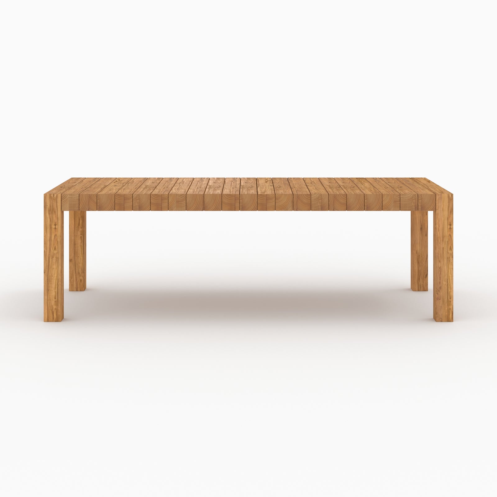table de jardin zia rectangulaire en bois de teck recycle 10 personnes_2_