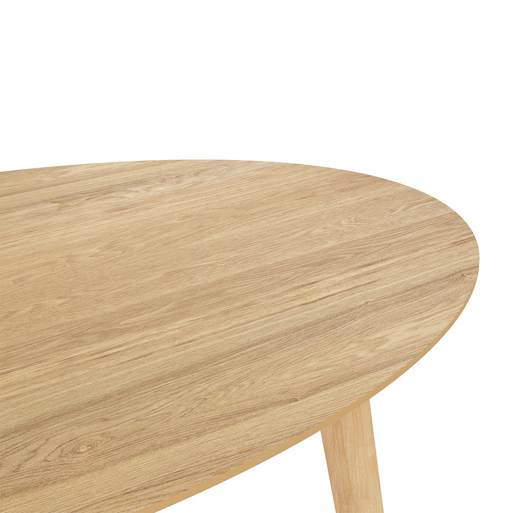 tavolo eddy legno chiaro ovale