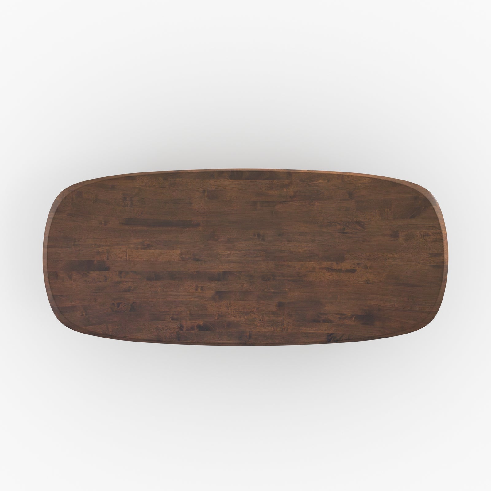 tavolo in legno di rubberwood massello scuro per 8 persone Aladino