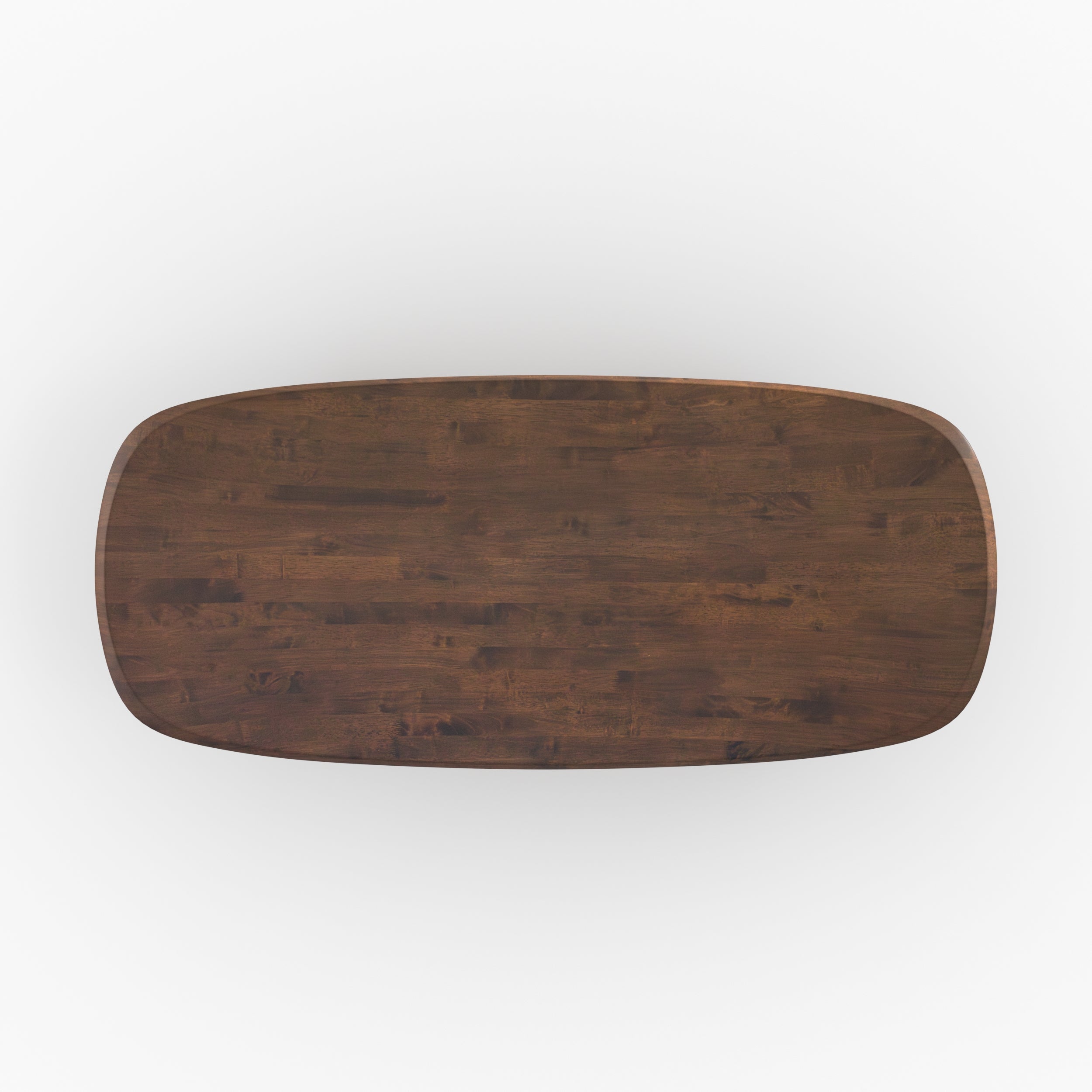 tavolo in legno di rubberwood massello scuro per 8 persone Aladino