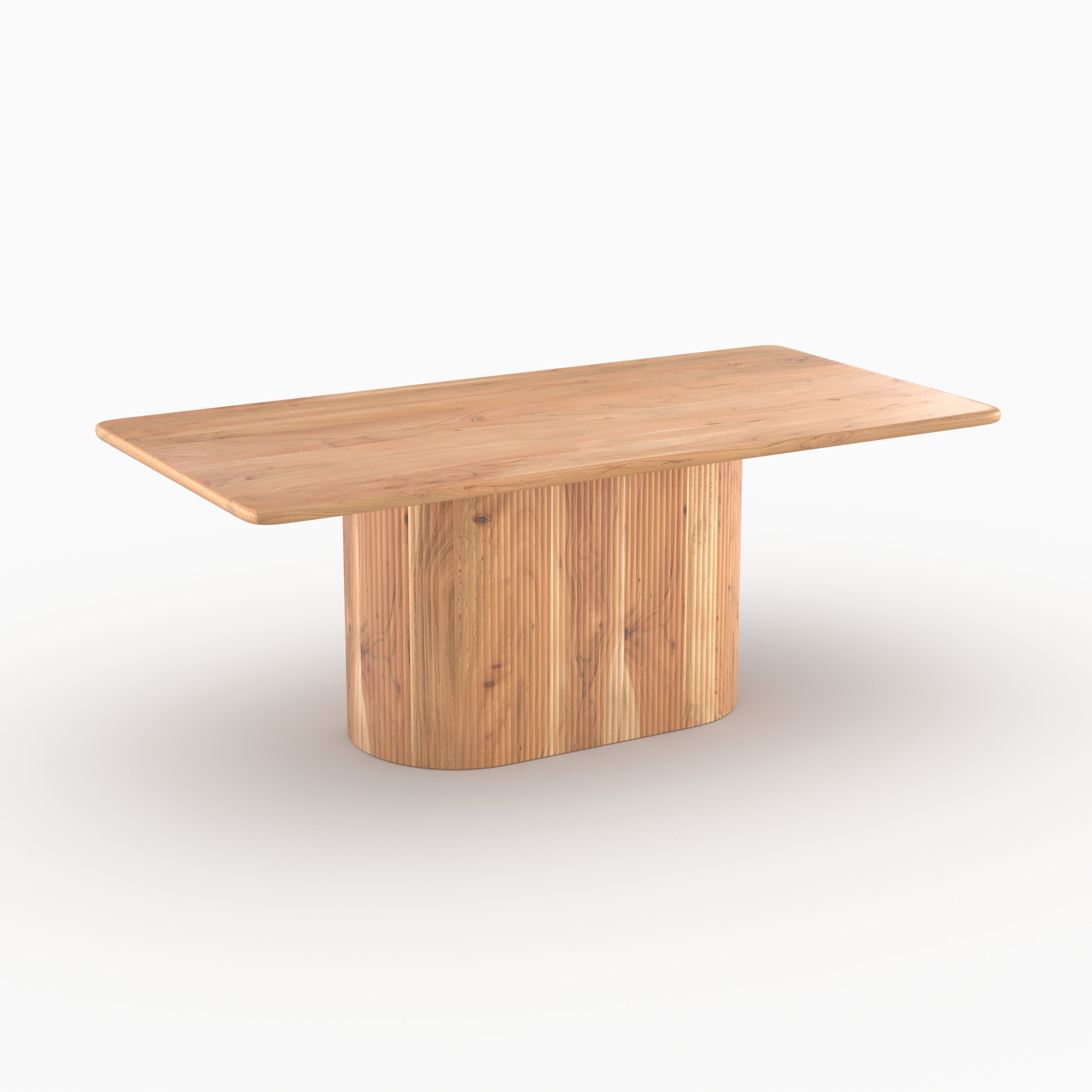 Table june rectangulaire acacia bois massif 6 places