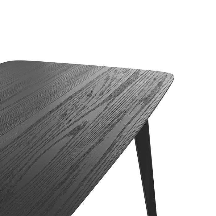 tavolo oman rettangolare in legno nero oman