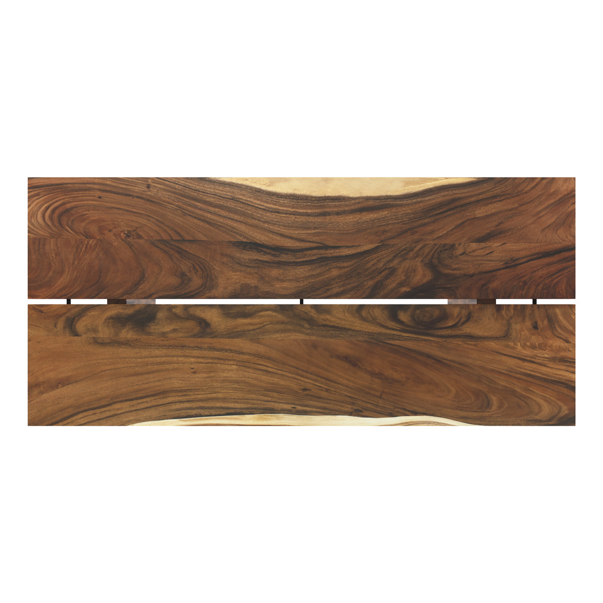 tavolo rettangolare in legno di suar con piano e gambe tanah 220 cm