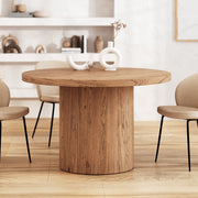 tavolo rotondo 4 posti in legno gaston rdv deco