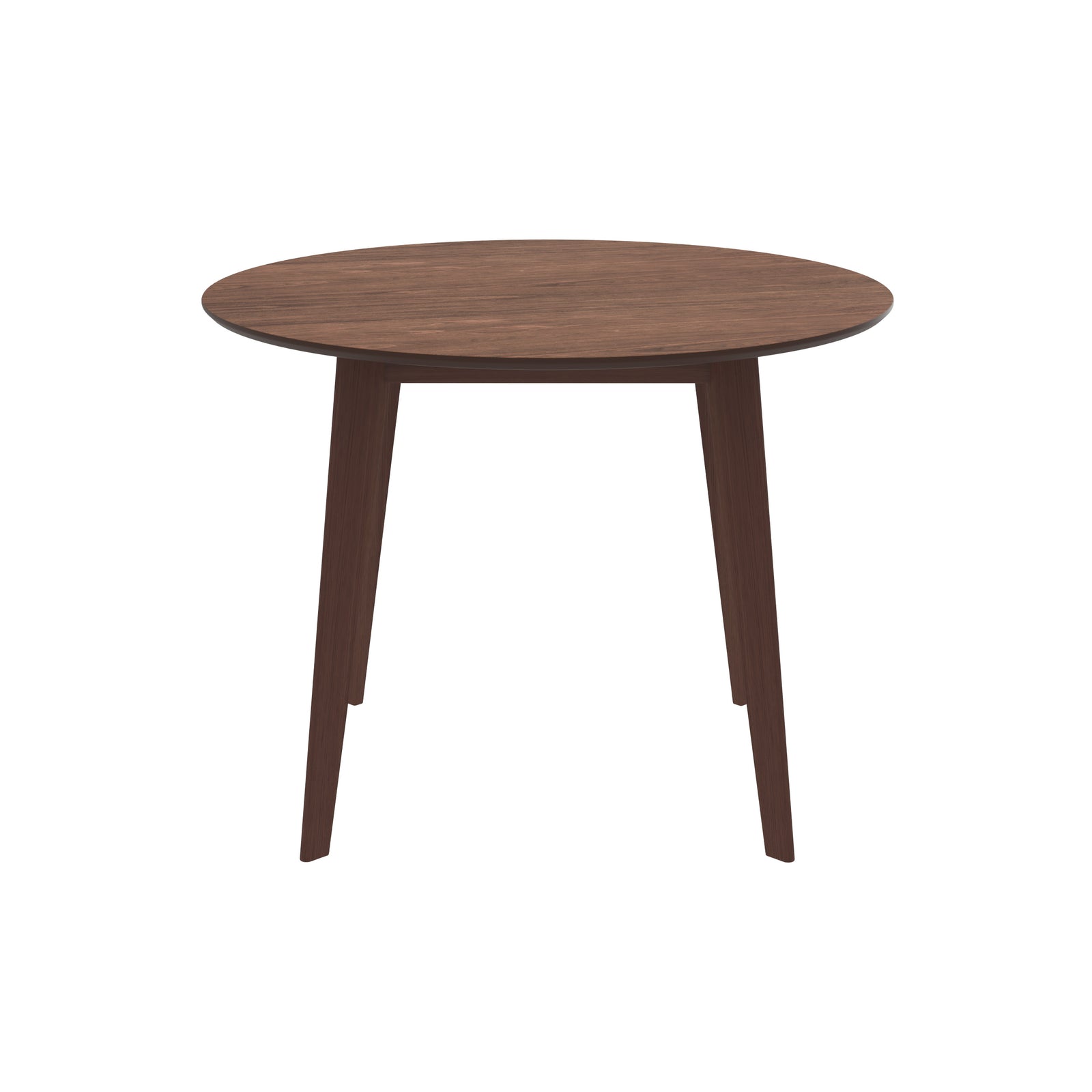 tavolo rotondo reno legno scuro 4 persone