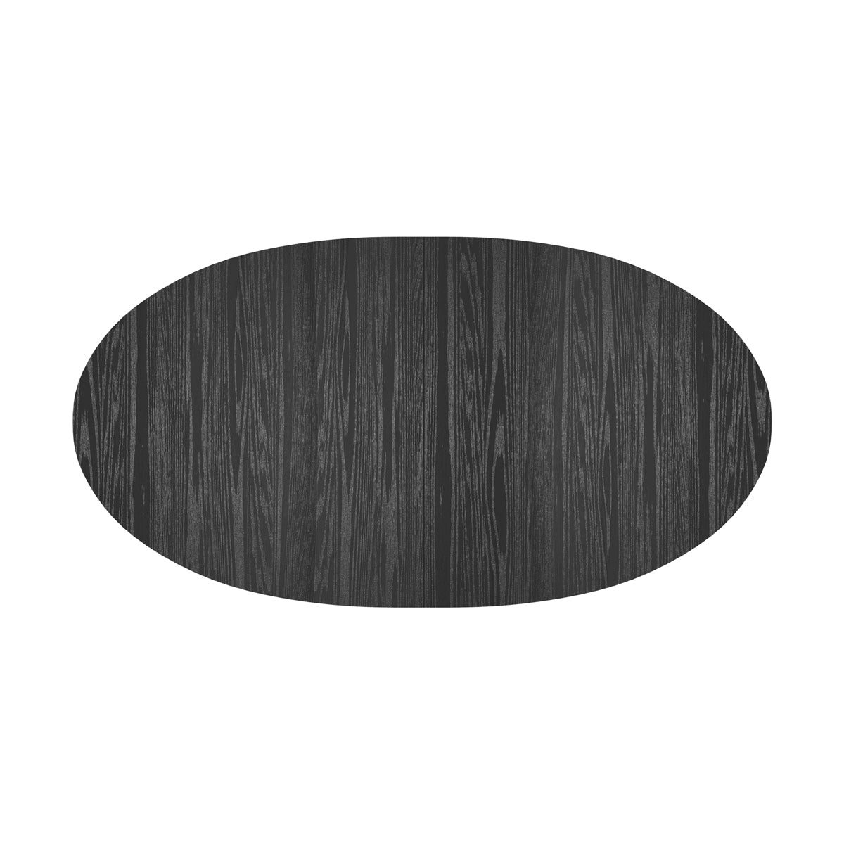 tavolo scandinavo in legno nero eddy allungabile